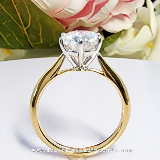 Solitaire 1.5ct Engagement Ring