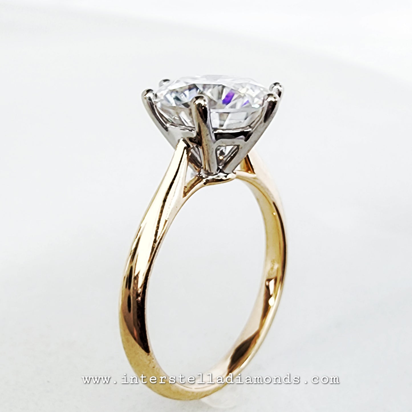 Solitaire 4ct Engagement Ring