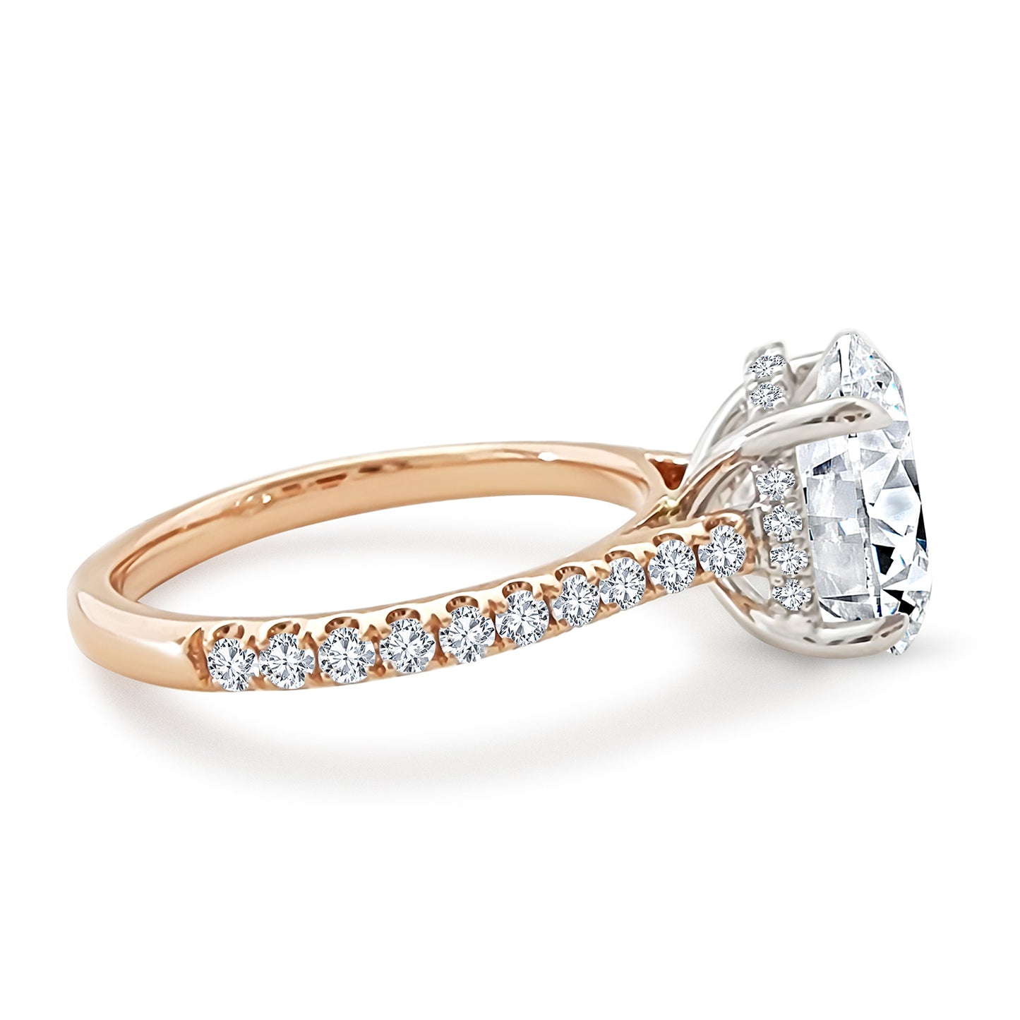 Oval 2.4ct Engagement Ring