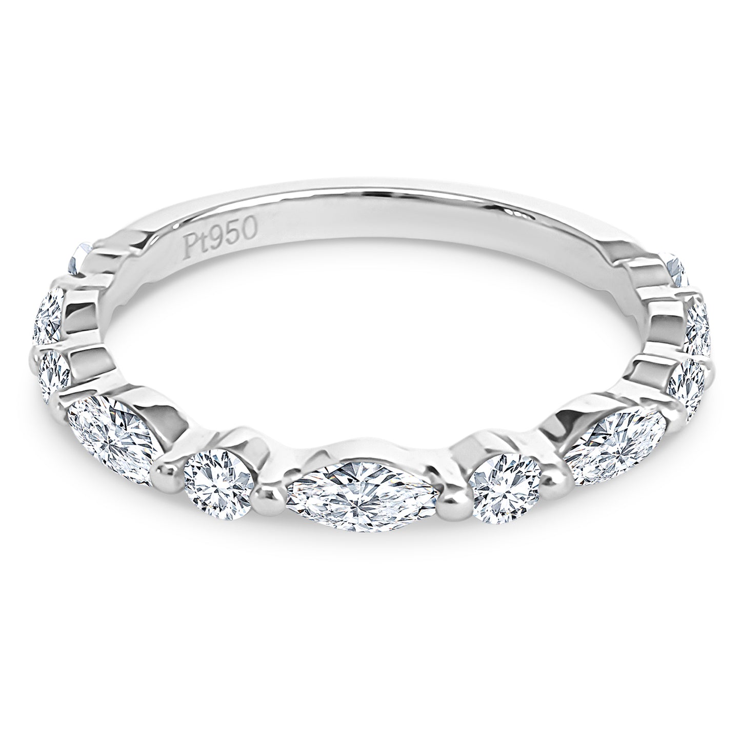 Marquise Wedding Ring / Anniversary Ring/ Stacker Rings