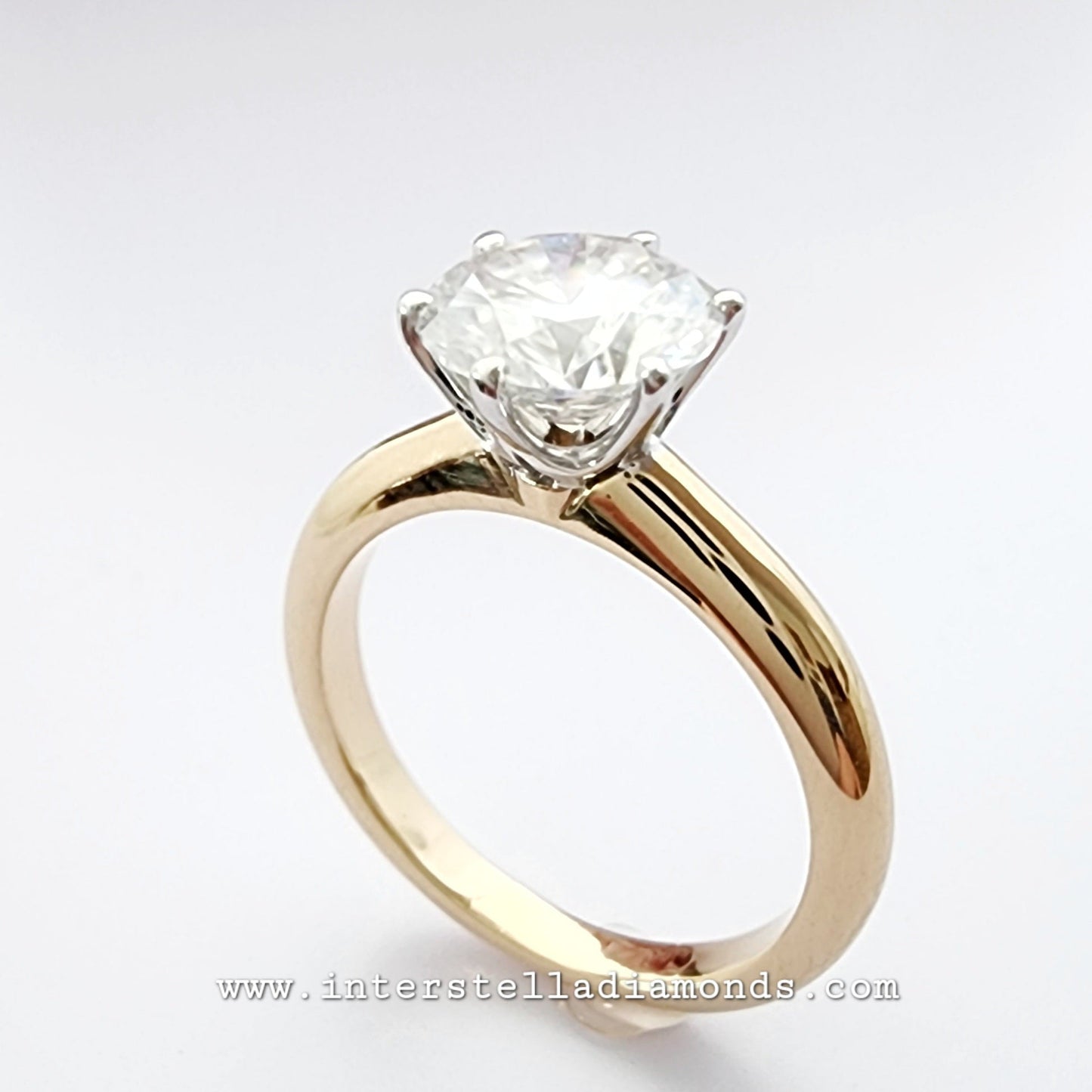 Solitaire 4ct Engagement Ring