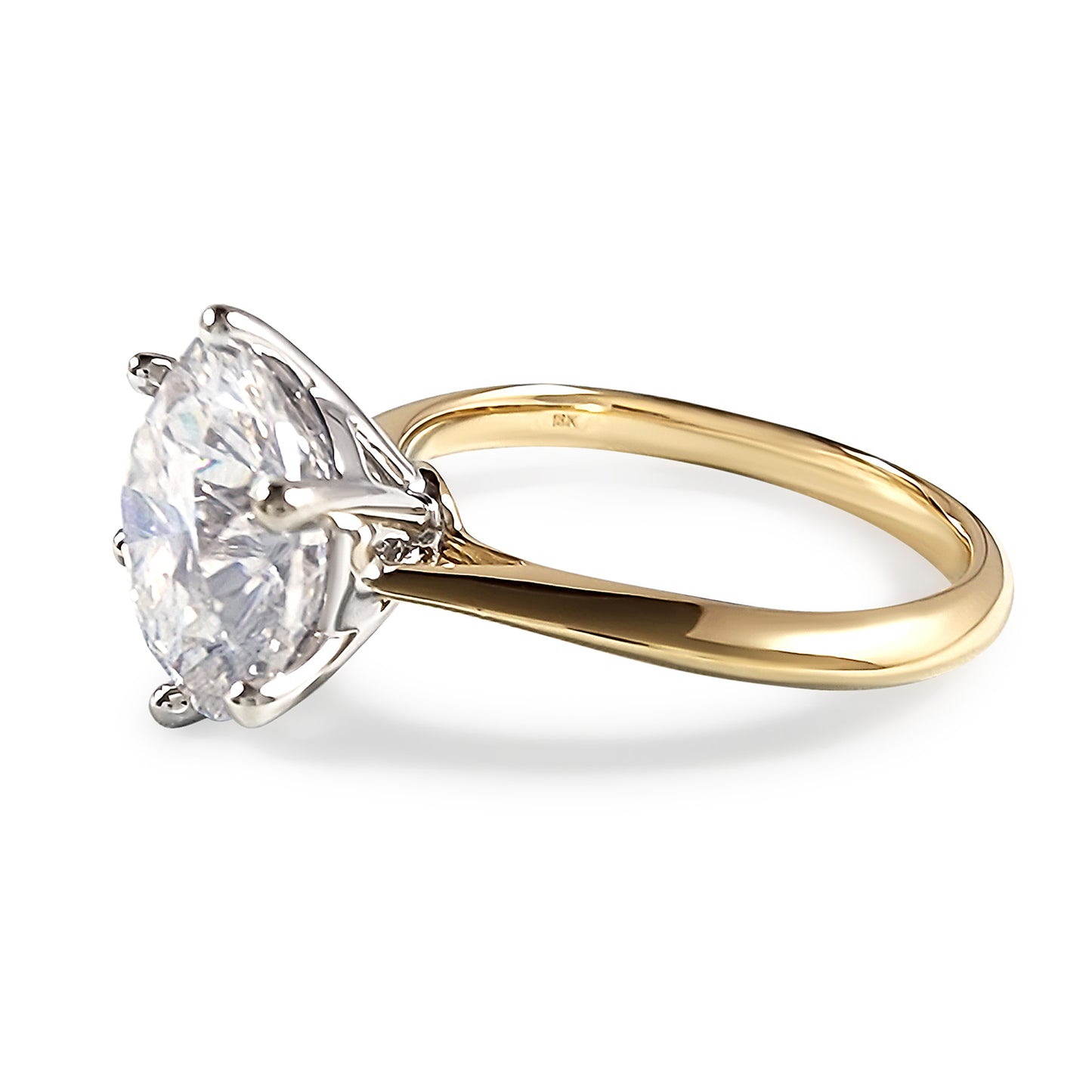 Solitaire 3ct Engagement Ring