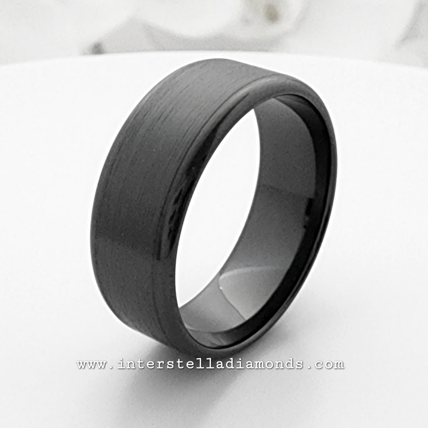 Mens Wedding Ring. Zirconium