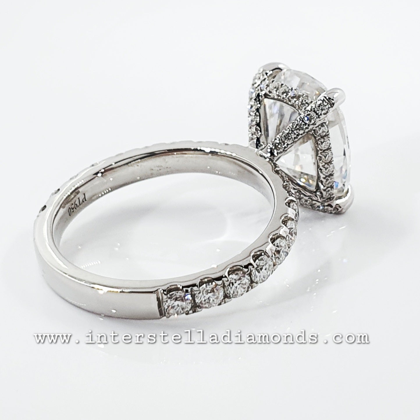 Cushion Cut, Elongated Cushion 5.75ct Engagement Ring