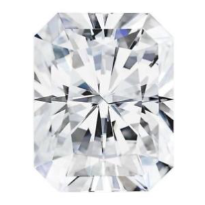 Interstella Radiant Cut Moissanite