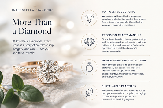 Interstella Diamonds — Where Stella Beauty Meets Responsible Craftsmanship