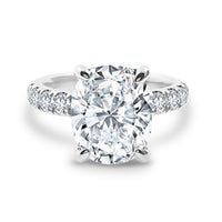 Cushion Cut, Elongated Cushion 5.75ct Engagement Ring view 1