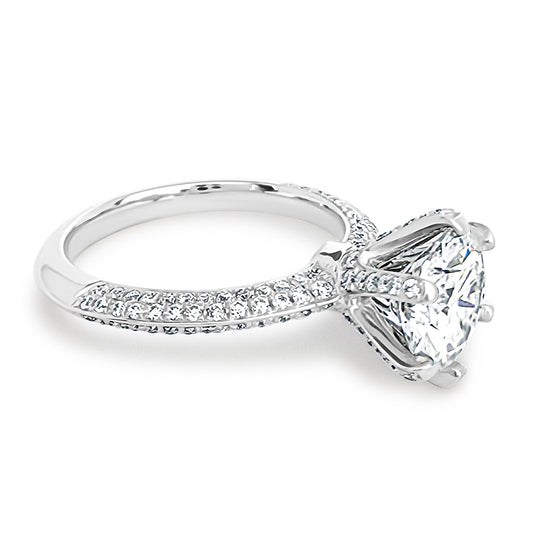 Dazzling 2.5ct Engagement ring