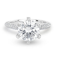 Dazzling 2.5ct Engagement ring view 2
