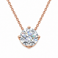 Sparkling 1ct Pendant view 3