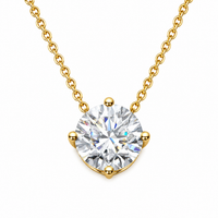 Sparkling 1ct Pendant view 4