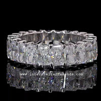 Eternity Ring, Stunning Radiant cut Gemstones. view 1