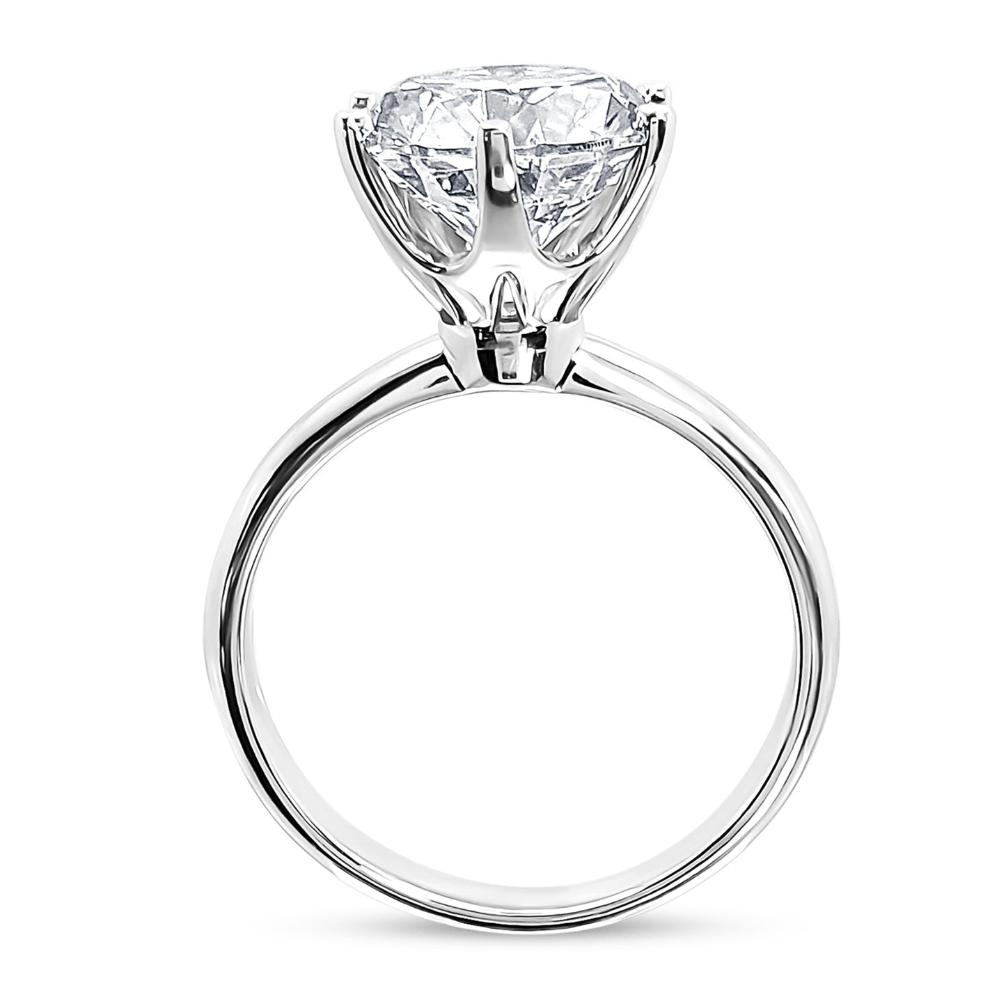 Solitaire 4ct Engagement Ring
