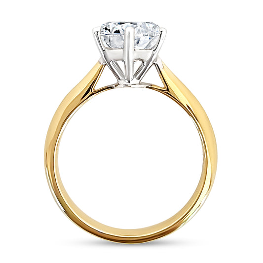 Solitaire 1.5ct Engagement Ring