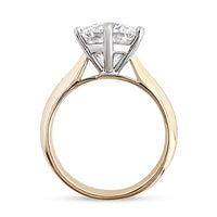 Solitaire 3ct Engagement Ring view 2