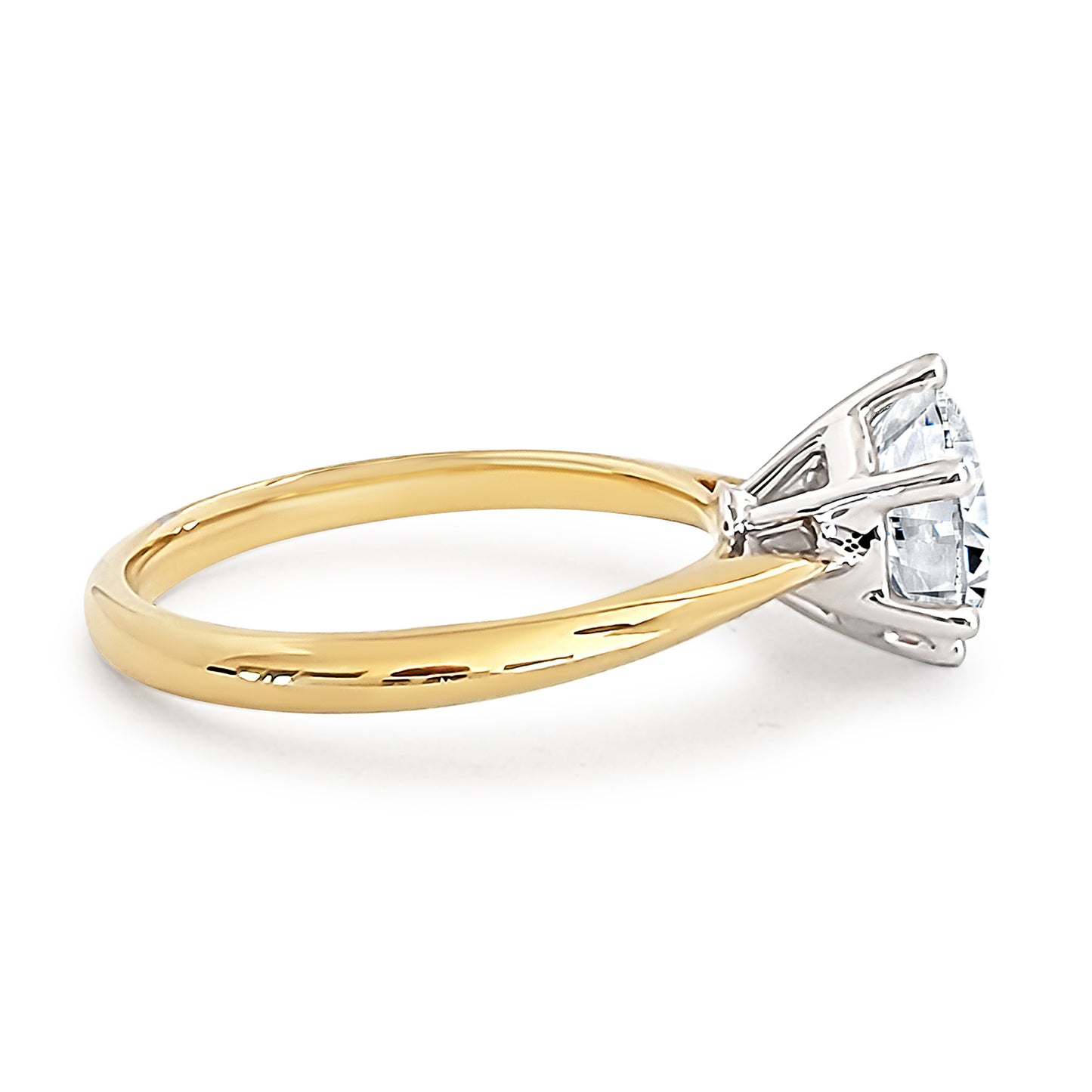 Solitaire 1ct Engagement Ring