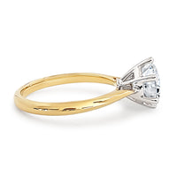 Solitaire 1ct Engagement Ring view 6