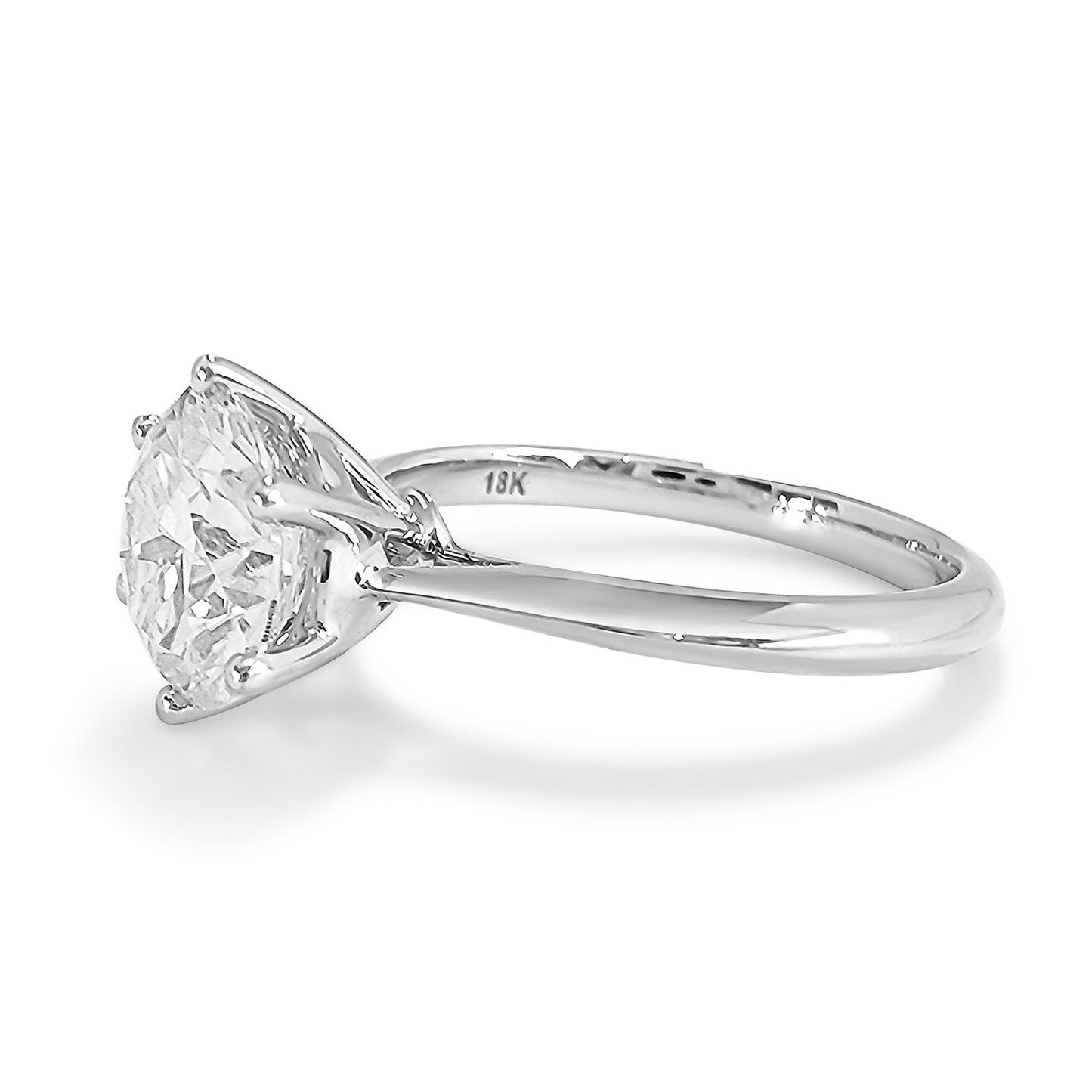 Solitaire 2.5ct Engagement Ring