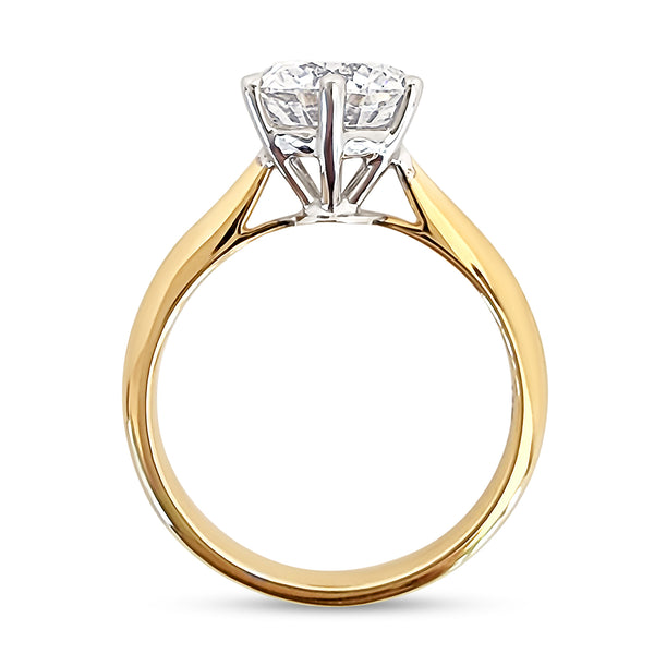 Solitaire 2ct Engagement Ring
