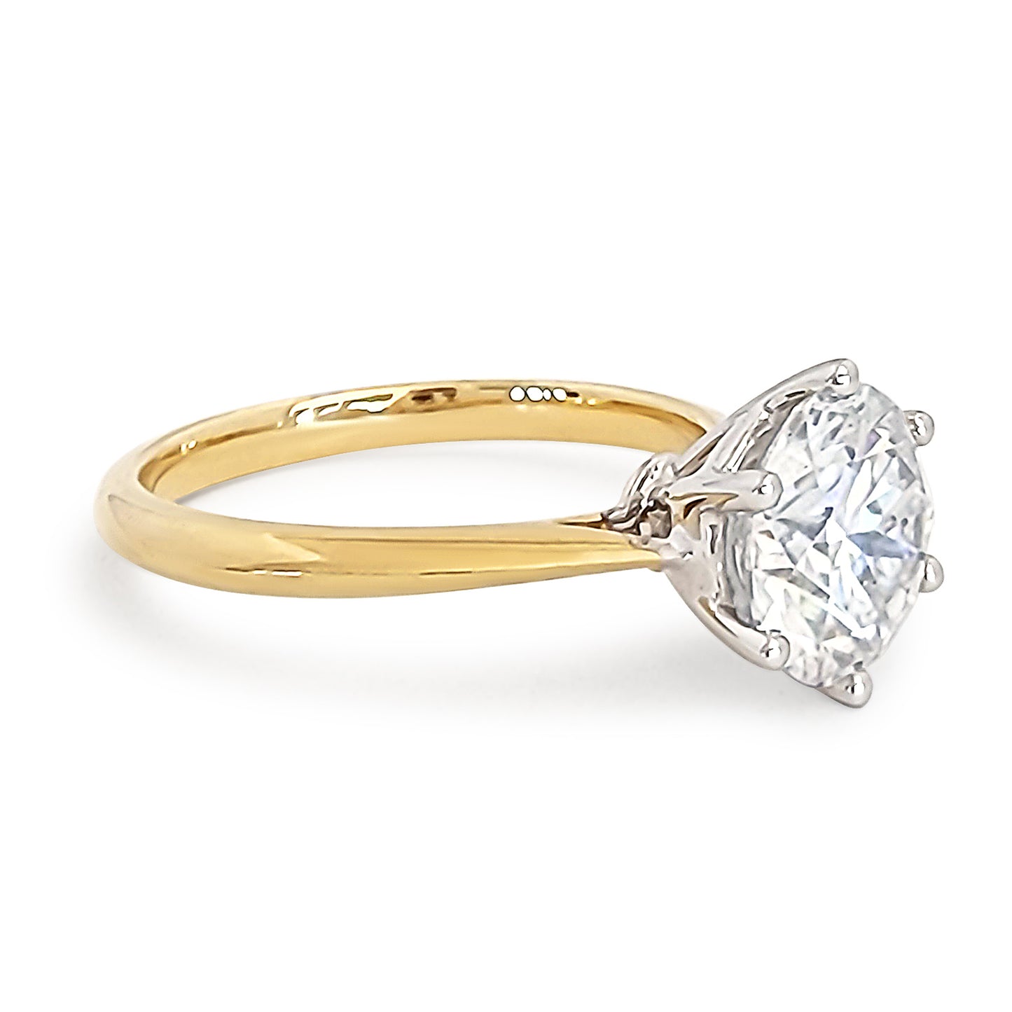 Solitaire 2ct Engagement Ring
