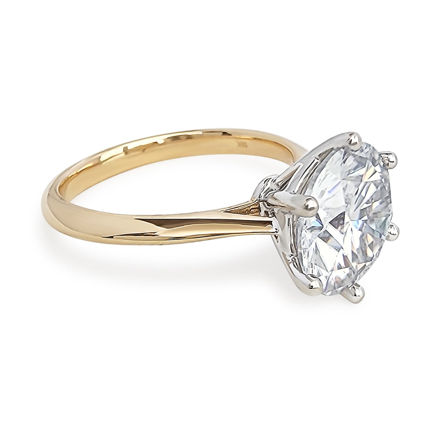 Solitaire 3ct Engagement Ring