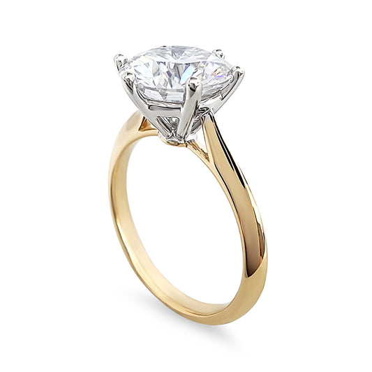 Solitaire 3ct Engagement Ring