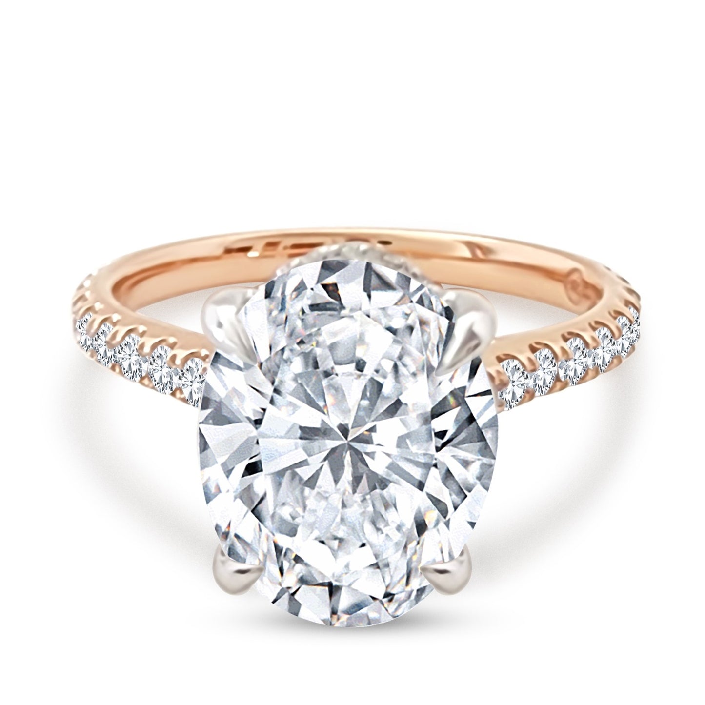 Oval 2.4ct Engagement Ring