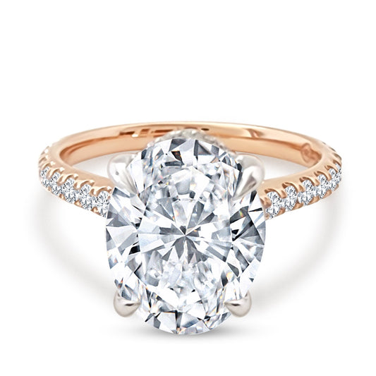 Oval 2.4ct Engagement Ring
