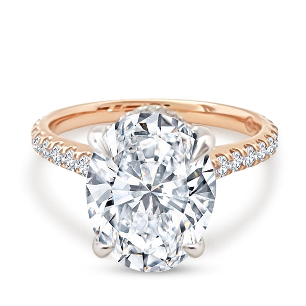 Oval 2.4ct Engagement Ring
