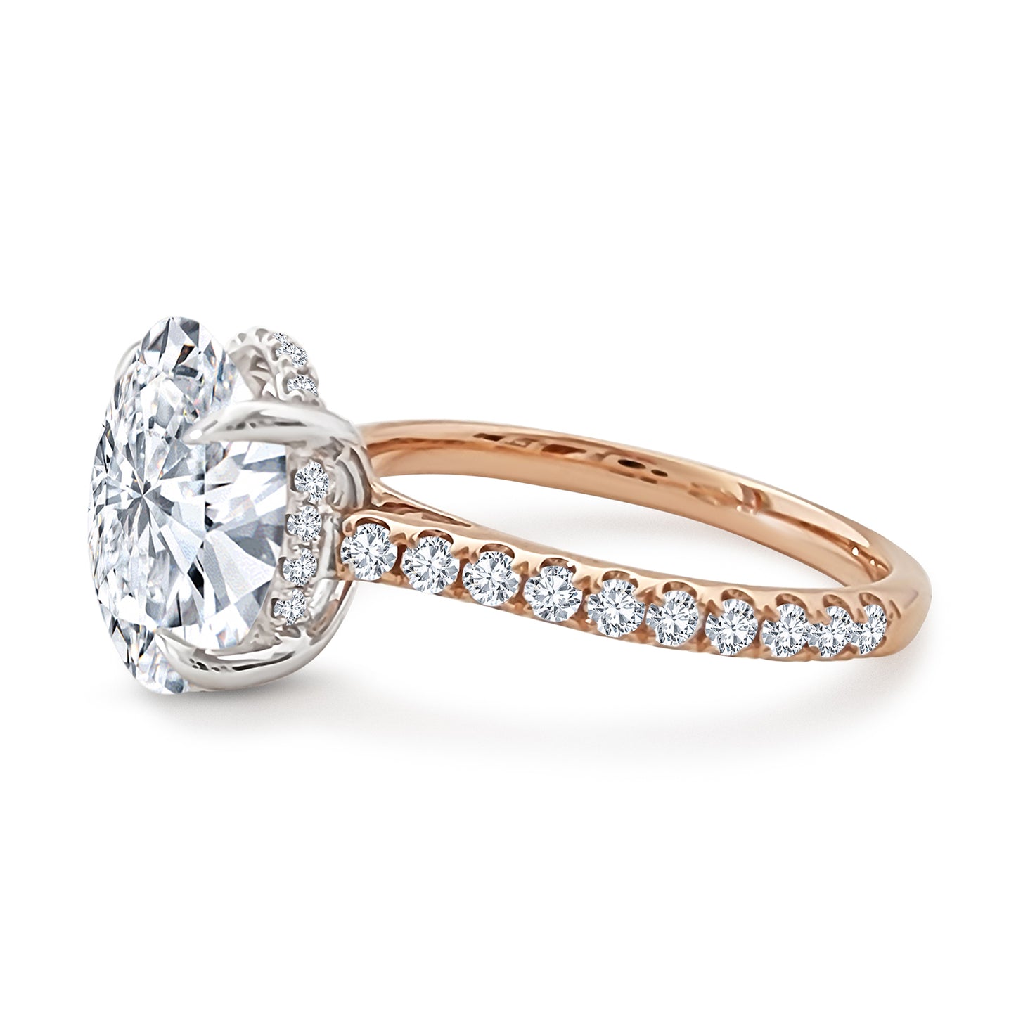 Oval 2.4ct Engagement Ring