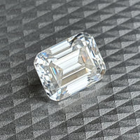 Interstella Emerald Cut Moissanite view 4