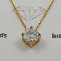 Sparkling 1ct Pendant view 5