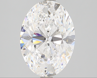 Interstella Oval Cut Moissanite view 2